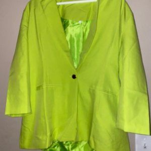 Lime Green two -piece